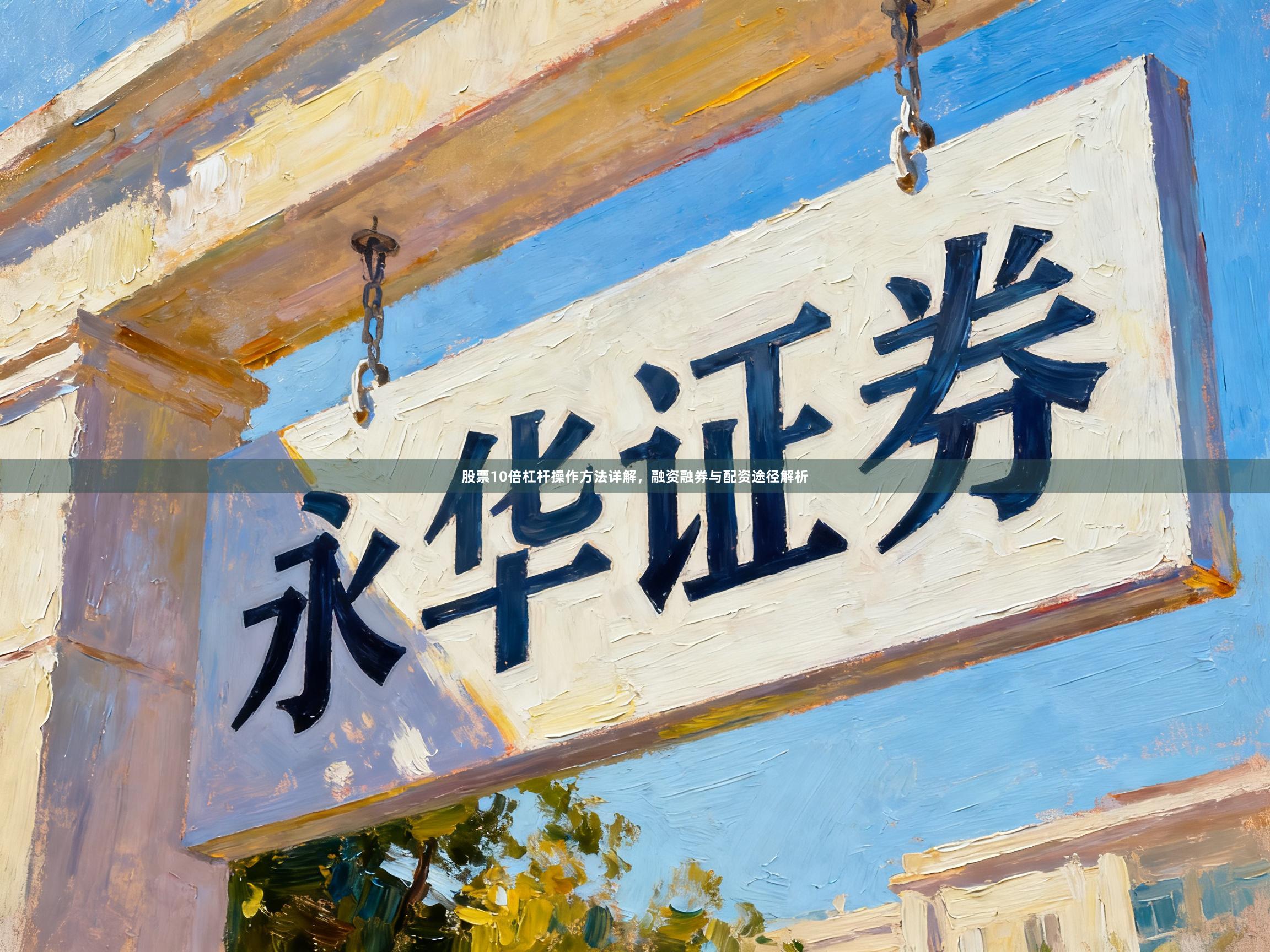 股票10倍杠杆操作方法详解，融资融券与配资途径解析